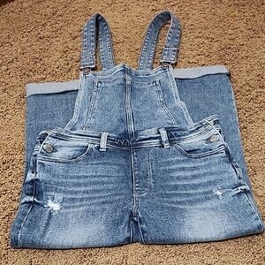 Classic Blue Women's Denim Overalls